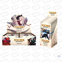 Véritable coffret de cartes à collectionner sur le thème du jeu pour collectionneurs, cartes à échanger pour collectionneurs, vente en gros, stock disponible