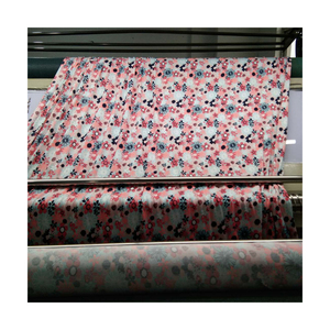 Divertente stampa per bambini tessuto organico tessuto Non stimolante in poliestere/cotone tessuto di flanella in saia semplice 150GSM - Product Image 6