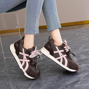 Zapatos Deportivos de Mujer Estilo Coreano 2026, con Aumento de Altura, Casuales, con Cordones, Transpirables, Antideslizantes, para Otoño/Primavera/Verano - Product Image 4