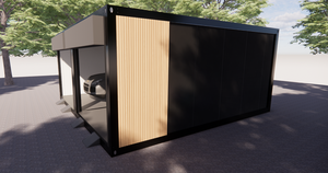 थोक आधुनिक कस्टम पोर्टेबल गेराज स्टील संरचना गैरेज बिल्डिंग प्रीफैब्रिकेटेड कार गैरेज - Product Image 3