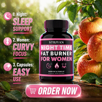 OEM Nature Night Time Cleanse Fit W Eight of L Os Control Formula Capsules L-carnitine Slimming Pills Fat Burner Capsules