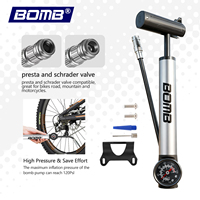 Pompe à air portable BOMB Mini pour vélo, gonfleur de pneus, scooter électrique, planche à roulettes, accessoires de scooter