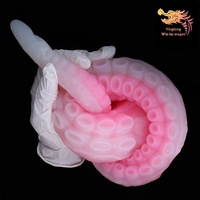 Dilatateur anal en silicone liquide SM, forme irrégulière, extra-long, extra-large, extra-épais, en forme de tentacule de pieuvre, jouet sexuel