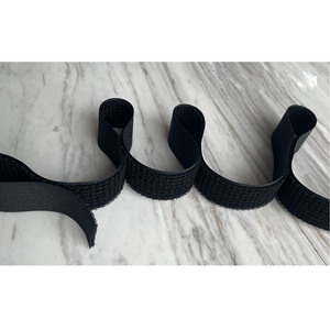 YUSNE Factory Heavy-duty Self-Adhesive <b>Hook</b> and Loop Tape on One Side Black or Custom Colors Heat Resistant Nylon Material - Product Image 3