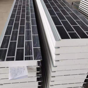 Самые Популярные стеновые панели EPS Декоративные Изолированные пенные сэндвич-панели для замены xps сэндвич-панели для прохладной комнаты - Product Image 5