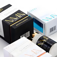 Emballage en papier de suppléments de santé personnalisés 30 60 boîtes d'emballage en papier Shilajit Gummies