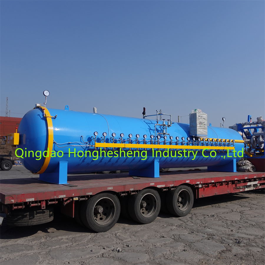diameter 1500mm curing chamber 1.5m vulcanizing tank for truck tire retread