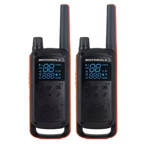 Il più nuovo walkie talkie Twin originale di piccole dimensioni per bambini licenza gratuita per bambini PMR446 FRS pairs Radio bidirezionale Talkabout T82