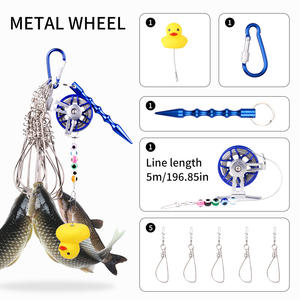 In ultima analisi, <span class=keywords><strong>il</strong></span> guardiano <span class=keywords><strong>del</strong></span> pesce vivo portatile 5/10 serrature da 5m rivestite con fibbia in metallo Anti-groviglio accessori da pesca lucchetto per pesci vivi - Product Image 5