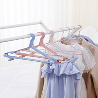 Cintres de balcon extra-larges robustes, design moderne et gain de place, pour vêtements d'adultes et d'enfants, usage en dortoir et pour étudiants, en plastique PE