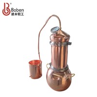 Boben BOB-GF – Équipement de distillation électrique automatique en cuivre rouge de haute qualité 20L pour huiles essentielles, avec récipient sous pression pour expériences