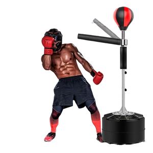 Ballon de boxe en PU pour adultes et enfants avec cible verticale rotative pour l'entraînement à la boxe à domicile - Product Image 6