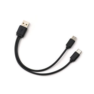 Câble Y double USB-C 20 cm en gros, séparateur 2A à charge rapide, câble de charge multiple Type-C 2-en-1 pour imprimante, ordinateur, chargeur - Product Image 3