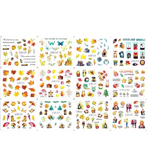 12 Design di Adesivi per Unghie 3D a Farfalla Autoadesivi con Trasferimento ad Acqua e Tatuaggi Estivi (Carta per Trasferimento ad Acqua) - Product Image 5