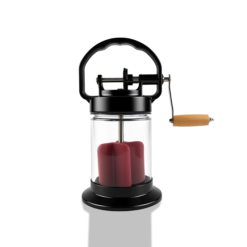 700ml Clear Round Manual Glass Mason
