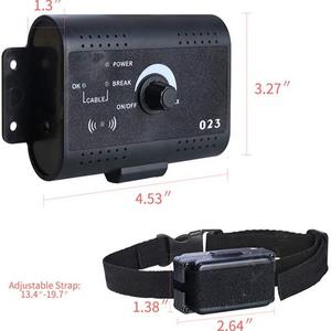 Entrenador de Perros Inalámbrico Ecológico con Descarga Eléctrica Pupopan ALP24024 con Dispositivo de Plástico para Detener Ladridos para el Entrenamiento del Comportamiento de Mascotas - Product Image 3