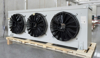 Evaporador de 8HP 10HP, Piezas de Intercambio de Calor, Sistema de Refrigeración por Aire para Descongelación, Evaporador para Almacenamiento Industrial de Productos Congelados