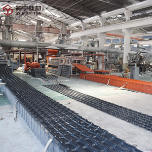 Larga vida útil español Asa Pvc resina sintética teja Upvc hoja materiales de construcción - Product Image 5