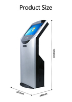 Système de gestion des files d'attente QMS multilingue (arabe/français/anglais/russe) pour banques/hôpitaux/cliniques/cinémas avec écran LCD et lecteur capacitif 10 points