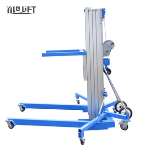 Alüminyum Platform adam kaldırıcı hidrolik asansör düşük fiyat ile bir adam kaldırma ekipmanları - Product Image 4