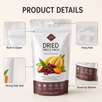 Sacs Doypack à Fermeture Zip Refermable de 500g de Qualité Alimentaire avec Trou Euro, Imprimés sur Mesure, pour Fruits Secs, Noix et Bonbons – Fournisseur Direct Usine