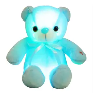 จีนเด็กวันเกิดของขวัญ Plush Soft Toy Led กระพริบตุ๊กตาหมี Plush Toy