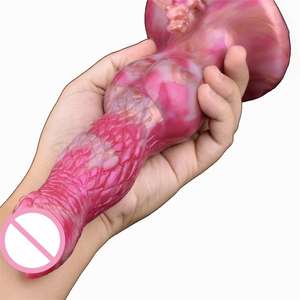 <span class=keywords><strong>Vibrator</strong></span> Dildo anjing besar 8 inci dengan 10 frekuensi Dildo stimulasi vagina super untuk wanita masturbasi realistis besar - Product Image 2