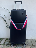 Ensembles de bagages de voyage de créateur en gros, valises à roulettes portables pour le transport transfrontalier