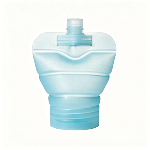 Food Grade Safe Leakproof Lightweight Collapsible Silicone Water Bottle - Product Image 1