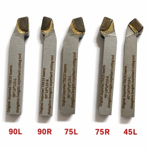 Juego de herramientas de torneado cuadradas con punta de carburo CNC importado T5K10, 3 ángulos (<span class=keywords><strong>45</strong></span>, 75, 90), 16x16x110mm, OEM, Mejor Precio - Product Image 1