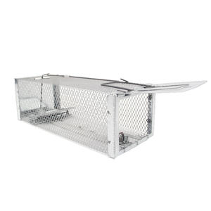Fare tuzağı metal canlı fare tuzağı kafesi hayvan tuzağı - Product Image 6