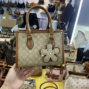 Factory Wholesale Women's Lady Fashion <b>Crossbody</b> Handbags Two Straps Zipper Closure <b>Waterproof</b> Bucket <b>Bags</b> - Product Image 6