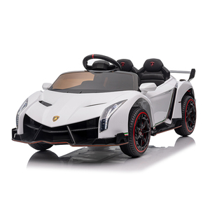 รถยนต์ของเล่นเด็ก Lamborghini <span class=keywords><strong>Veneno</strong></span> 12v รุ่นลิขสิทธิ์แท้ แบบสองที่นั่ง พร้อมรีโมทคอนโทรล - Product Image 2