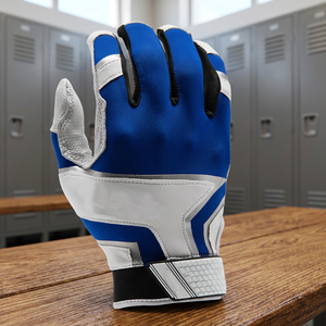 Gants de frappeur en cuir OEM en gros pour lanceur, haute qualité, logo personnalisé, usage professionnel, pour lanceur gaucher - Product Image 3