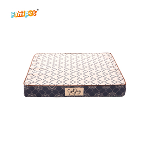 Famipet Custom <span class=keywords><strong>Comfy</strong></span> Rectangle <span class=keywords><strong>Memory</strong></span> <span class=keywords><strong>Foam</strong></span> Pet <span class=keywords><strong>Dog</strong></span> Crate <span class=keywords><strong>Bed</strong></span> Colchón Cama ortopédica para perros con cubierta lavable extraíble - Product Image 4