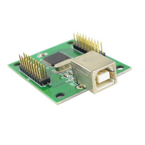 2 Oyunculu Jamma Fighter USB Kodlayıcı Joystick Kontrol Cihazı Kiti Retro PC Baseship, 1 Yıl Garantili, Arcade DIY İçin - Product Image 2