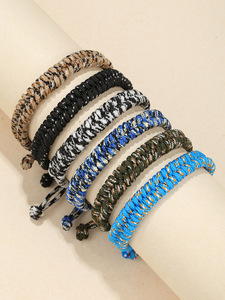 Pulsera de Paracord en Oferta, Venta Directa de Fábrica, Pulsera Tejida para Supervivencia al Aire Libre, Emergencias y Campamento - Product Image 6