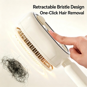 Cepillo de Pelo 2 en 1 con Cojín de Aire para Masaje del Cuero Cabelludo, Atomizador de Plástico, Rociador de Aceite Esencial Líquido, Impermeable, Reutilizable, Ecológico y Portátil - Product Image 3