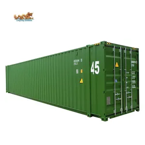 CSC certifiied corten thép 45ft 40 chân chân Chiều dài HC cao Cube Container vận chuyển