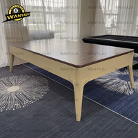 Wanyaju Table de billard conçue sur mesure 7ft 8ft 9ft Table de billard en bois Table multi-jeux avec table de ping-pong pour la maison