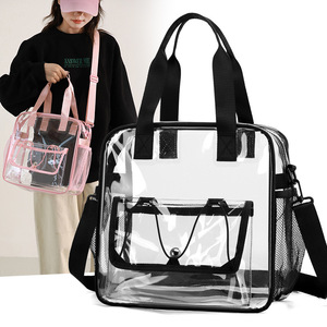 PVC hommes et femmes épaule diagonale <span class=keywords><strong>sac</strong></span> <span class=keywords><strong>de</strong></span> <span class=keywords><strong>plage</strong></span> été nouveau <span class=keywords><strong>sac</strong></span> <span class=keywords><strong>de</strong></span> natation loisirs polyvalent <span class=keywords><strong>sac</strong></span> <span class=keywords><strong>de</strong></span> gelée - Product Image 1
