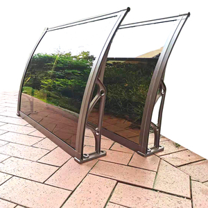 Tự làm dễ dàng cài đặt <span class=keywords><strong>Polycarbonate</strong></span> mái hiên tán kích thước khác nhau với tấm <span class=keywords><strong>polycarbonate</strong></span> 6mm hoặc 3mm - Product Image 1