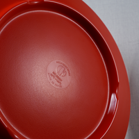 Vaisselle en mélamine blanche ronde à chaud Assiettes en plastique unies personnalisables et durables pour les fêtes stockées par Oriental