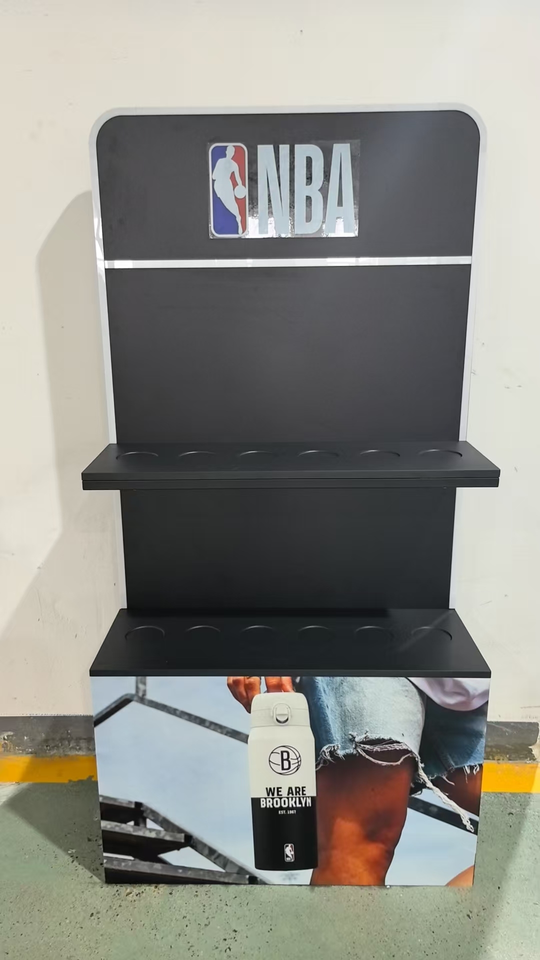 Apache Customized Thermos Display Stand for Bottle Cups Retail Shop Shelves for Sports Outdoors Product Store and Supermarket — view 6