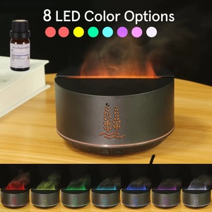 New Ultrasonic Aromatherapy Humidifier LED Color Light Flame <b>Essential</b> <b>Oil</b> <b>Diffuser</b> Large Capacity 1 Year <b>for</b> Household Use - Product Image 6