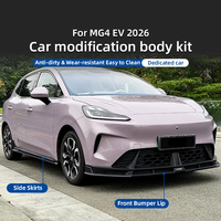 Spoiler avant style GT pour kit carrosserie MG4 EV, séparateur inférieur de pare-chocs avant, protection de menton, déflecteur, pièces de tuning extérieur