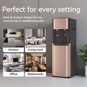 Dispenser d'Acqua Elettrico Verticale Freestanding con Caricamento dal Basso, Caldo e Freddo, per Esterni, Casa e Ufficio, di Alta Gamma - Product Image 2