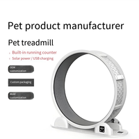 Jouets interactifs de haute qualité pour animaux de compagnie chat tapis roulant chat escalade cadre roue exercice roue de course avec énergie solaire et compteurs