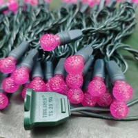 G12 LED Weihnachtsbeleuchtung für den Außenbereich, wasserdicht, Beeren-Lichterkette für Kranz, Weihnachtsbaum, Feiertagsdekoration