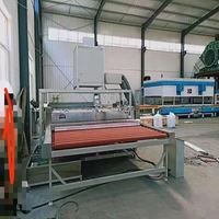 Machine de lavage et de séchage de verre horizontale automatique en acier 304, contrôle PLC, circulation d'eau, 220V/380V, verre de 2 à 24 mm, facile à utiliser
